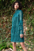 Zanotti Dress – Glitter Pine